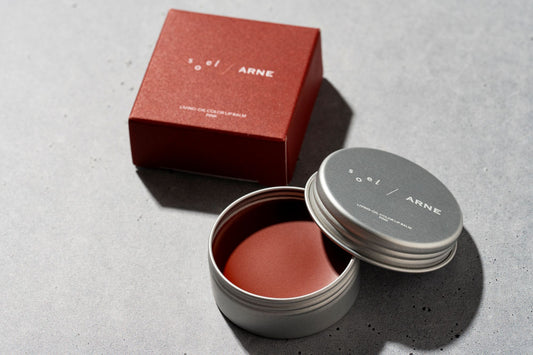 soel×ARNE LIVING-OIL COLOR LIP BALM 【PINK】