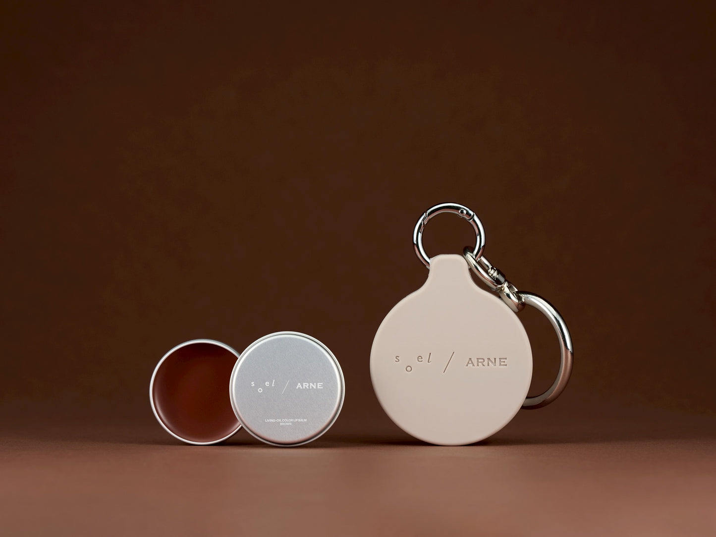 soel×ARNE LIVING-OIL COLOR LIP BALM SET【BROWN】